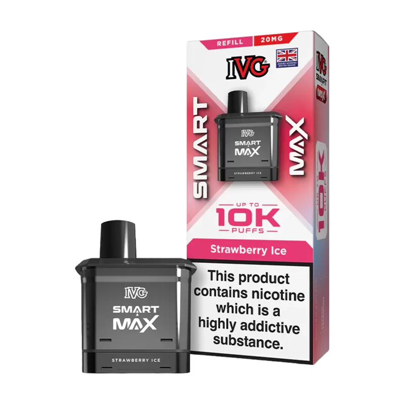 Strawberry Ice IVG Smart Max Refill Pack - 20mg - Vape Product