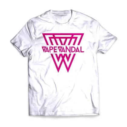 Vape Vandal – Logo White T-shirt