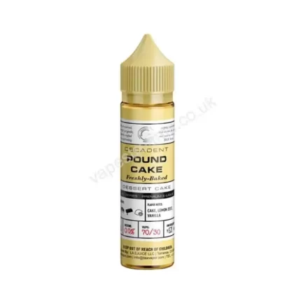 Pound Cake E-Liquid Shortfill by Glas Basix - Vapestreams Co