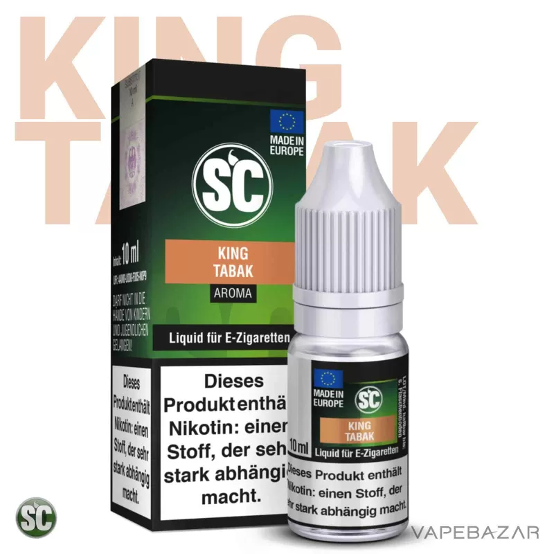 SC Liquid – King Tabak - Vapebazar - Image 2