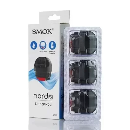 Smok Nord 5 Replacement Pods (Pack of 3) - Ecigpremium