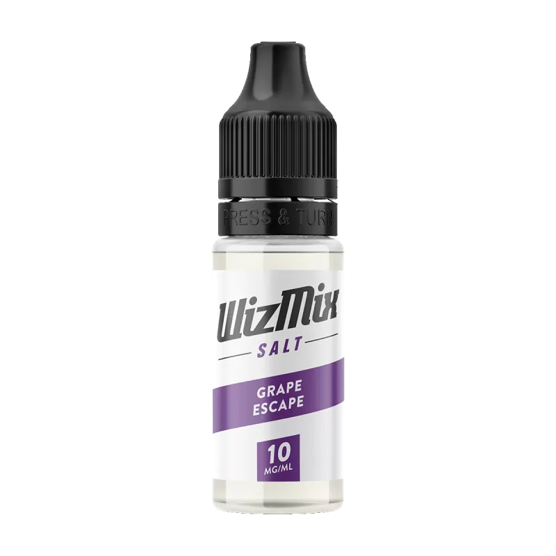 Wizmix Salt Grape Escape - 10ml - 10mg (Discontinued) - Vapeshop Co