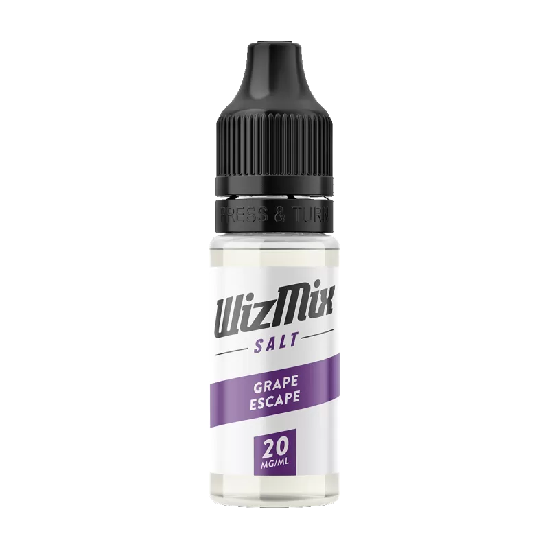 Wizmix Salt Grape Escape - 10ml - 10mg (Discontinued) - Vapeshop Co - Image 2