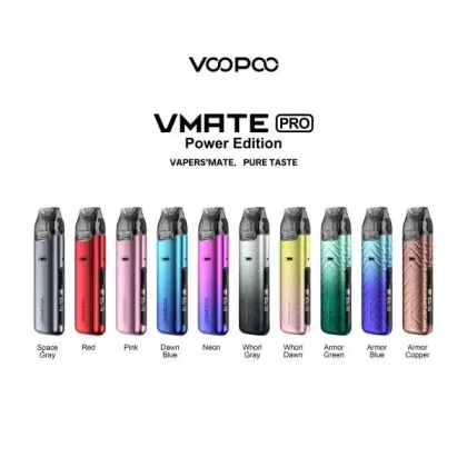 Voopoo Vmate Pro Power Edition Pod Kit - Colour#Neon>Blue Dawn>Red>Armor Copper>Armor Blue>Armor Green>Whorl Dawn