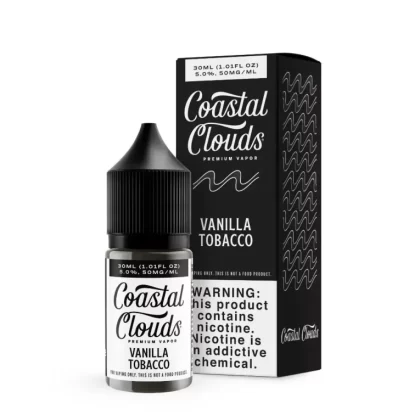 Vanilla Tobacco – Coastal Clouds Salt – 30mL