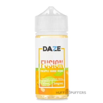 Daze Fusion – Pineapple Mango Orange 100mL - Nicotine Strength#0mg>3mg>6mg