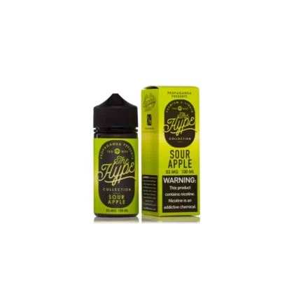 Sour Apple by The Hype Collection 100ml - 0MG