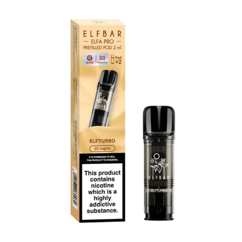 Elfturbo Prefilled Pods Elfa PRO Series by Elf Bar (2 x 2ml)
