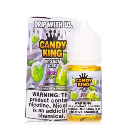 Candy King on Salt Iced Hard Apple eJuice - Vape Product; Vape Product, Vape Product