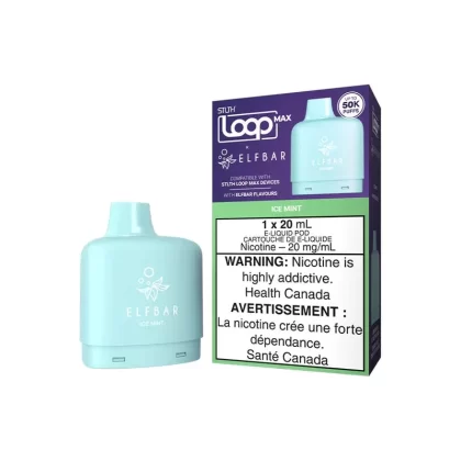 STLTH LOOP MAX X ELFBAR POD PACK – ICE MINT - Eliquidsupply
