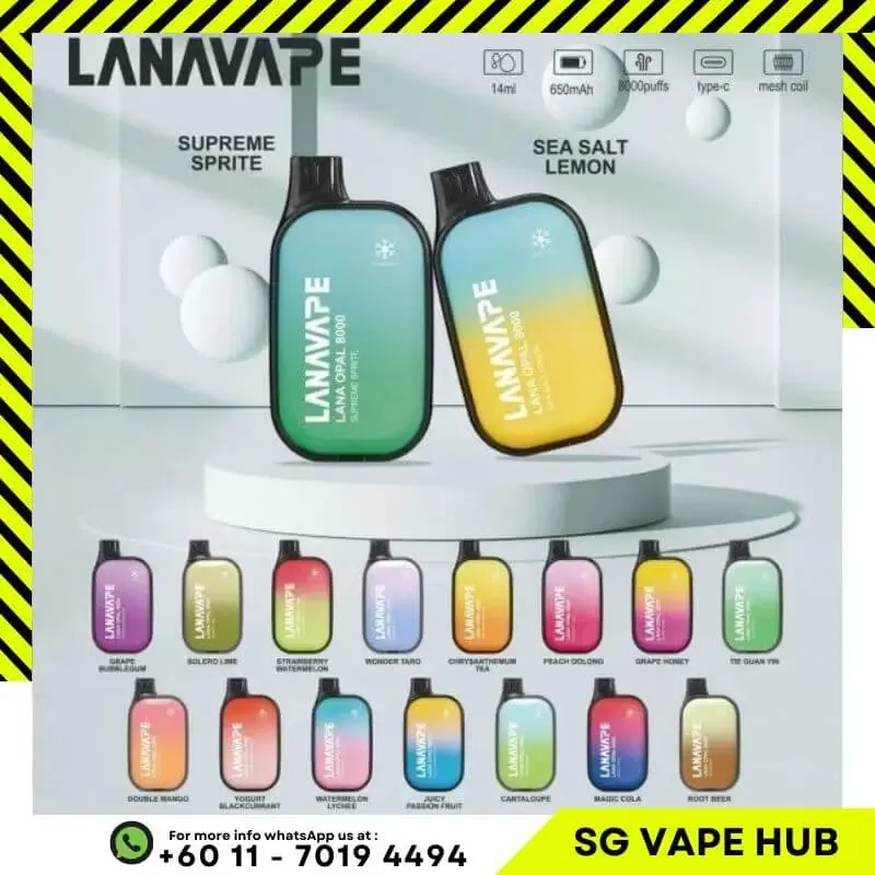 LANA OPAL 8000 Puffs - Passion - Image 2