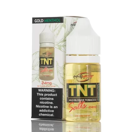 TNT Gold Menthol SALTS – Innevape E-Liquids – 30mL