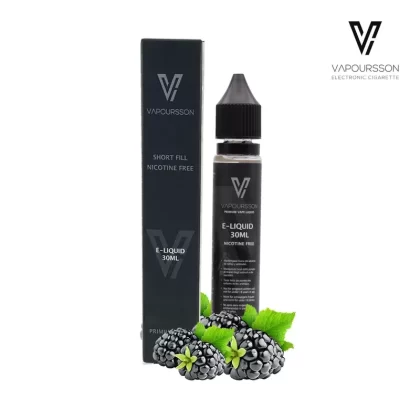 Vapoursson e-Liquid – Blackberry 0mg 30ml Shortfill | Cigee
