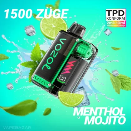 Vozol Vista Plug – Menthol Mojito Starter Kit - Vapebazar