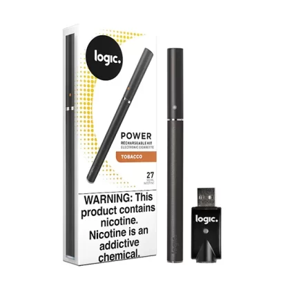 Logic Power Tobacco E-Cig Starter Kit | 27mg