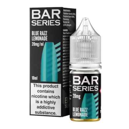 Blue Razz Lemonade Nic Salt E-Liquid by Bar Series (10ml) - 5mg