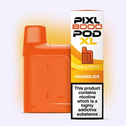 PIXL 8000 Prefilled Replacement Pods - Mango Ice