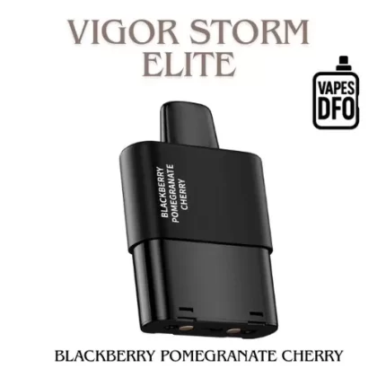 Blackberry Pomegranate Cherry – Elite – POD - Vigor Storm / Rechargeable / Medium / Blackberry / Cherry / Pomegranate