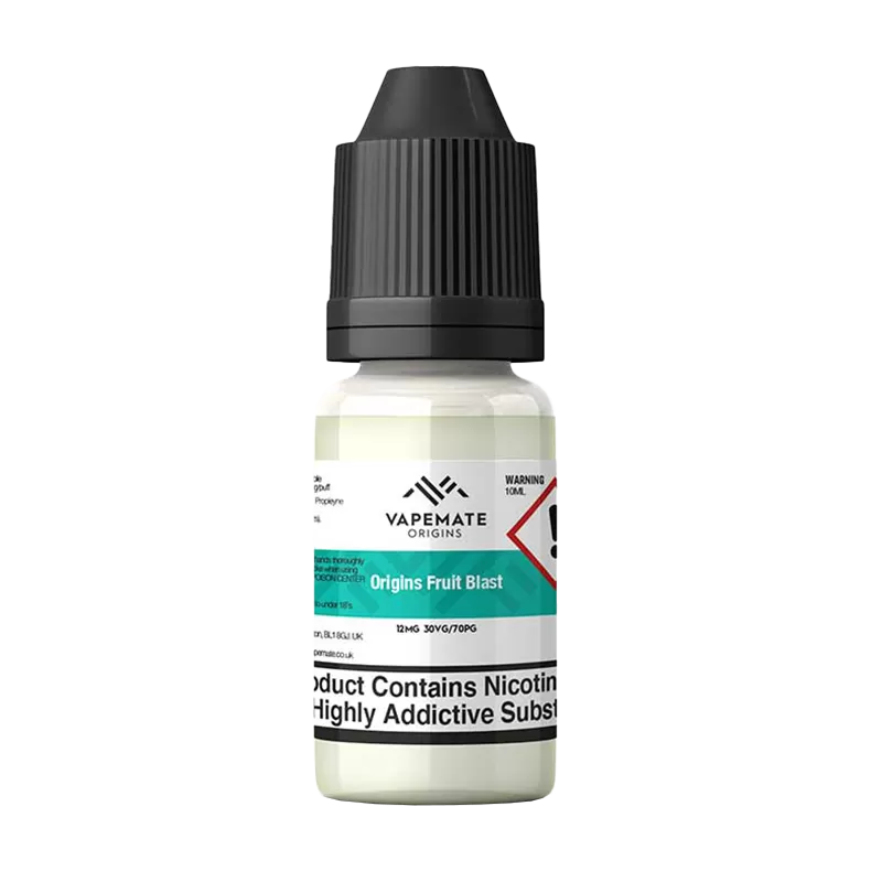 Vapemate Origins Fruit Blast 10ml - 6mg - Vape Product (9810BB)