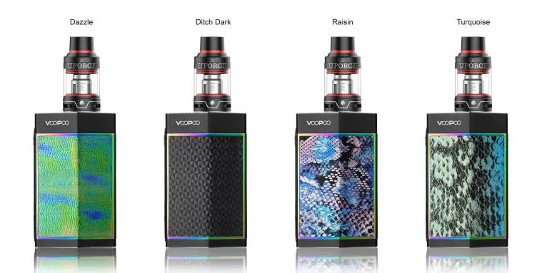 VOOPOO TOO 180W TC Kit With UFORCE Tank - Dazzle / Silver Standard Vesion