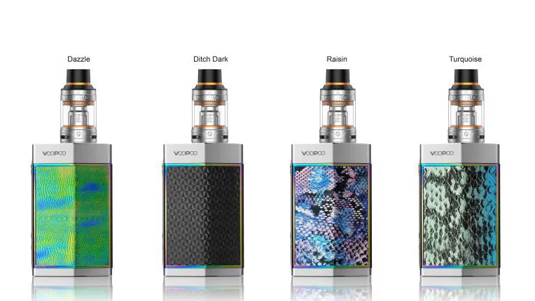 VOOPOO TOO 180W TC Kit With UFORCE Tank - Dazzle / Silver Standard Vesion - Image 3
