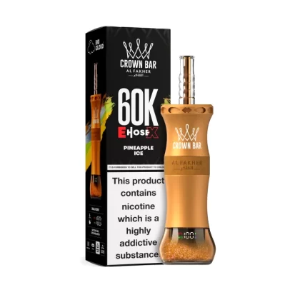 Pineapple Ice Al Fakher Crown Bar Vape 60K - Huffvape