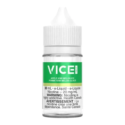 Vice Salt Nic E-Liquid – Apple Kiwi Melon Ice 30ml - Nicotine Strength#20mg/ml