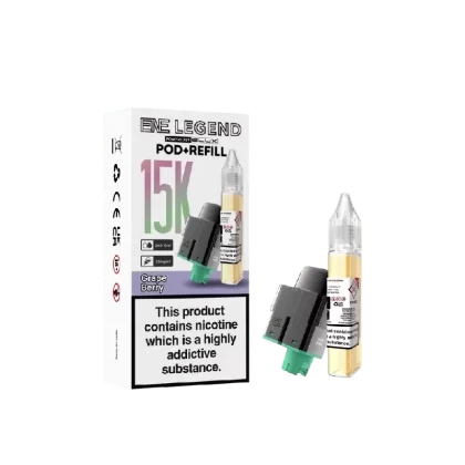 Elux ENE Legend 15k Prefilled Pod Grape Berry - Nicotine Strength#20mg