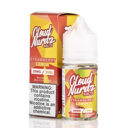 Straw Lemon – Cloud Nurdz Salts – 30mL