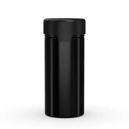 CHUBBY GORILLA | Child Resistant Black Plastic Aviator Container w/ Black Cap | 240mL – 8oz – 200 Count