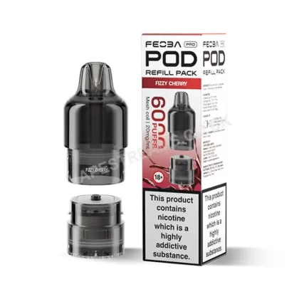 Feoba Pro 6K Fizzy Cherry Pods - Vapestreams Co