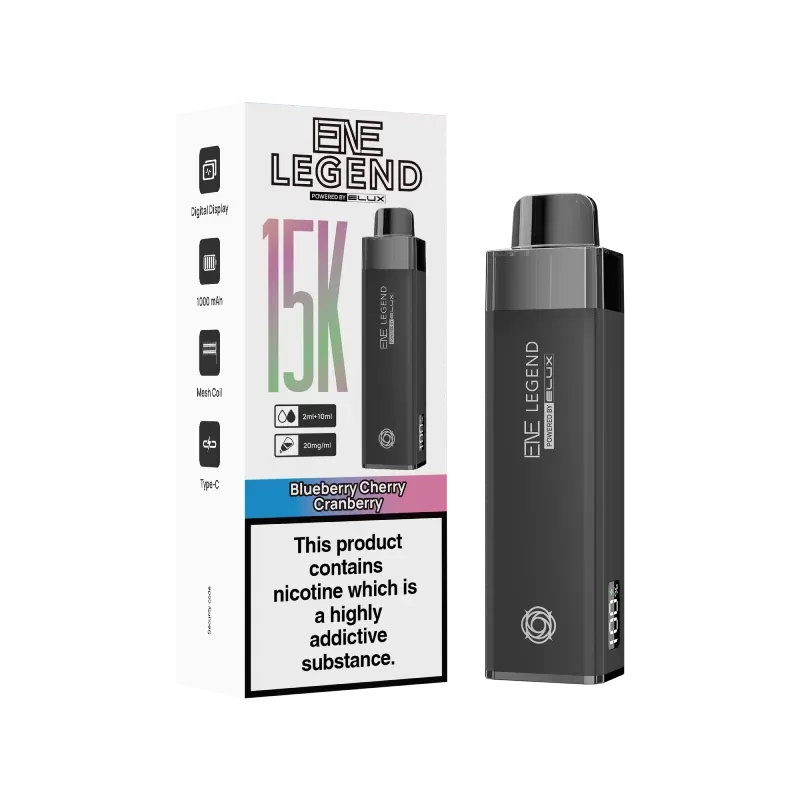 Elux ENE Legend 15K Vape Kit - Grape Berry - Image 2