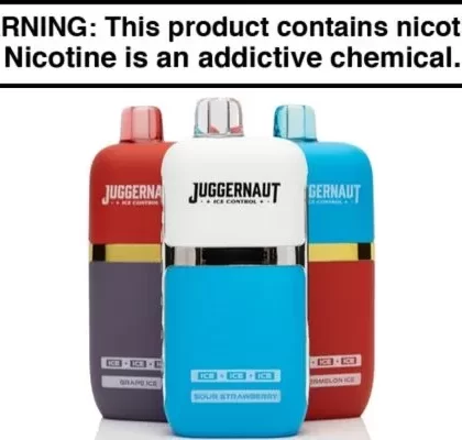 L&A Juggernaut 150K Puff Disposable Vape - Grape Ice, Mexico Mango