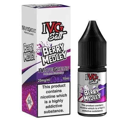 IVG Berry Medley Nic Salt E-Liquid - 10mg