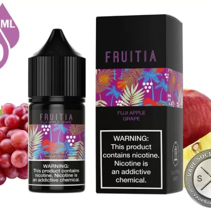 Fuji Apple Grape By Fruitia Fresh Farms Salt 30ml