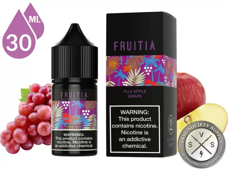 Fuji Apple Grape By Fruitia Fresh Farms Salt 30ml