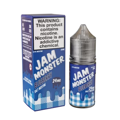 Jam Monster Salt - Blueberry - 30ML E-Liquid - 24MG