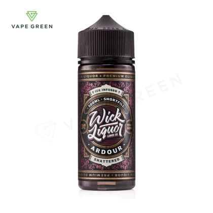 Ardour Shattered Shortfill E-Liquid by Wick Liquor 100ml - Eliquidsupply