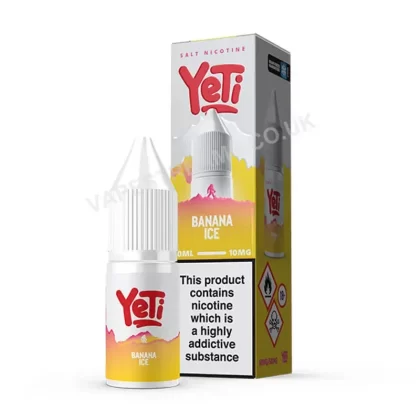 Yeti Summit Series Banana Ice Nic Salt E-Liquid - Vapestreams Co