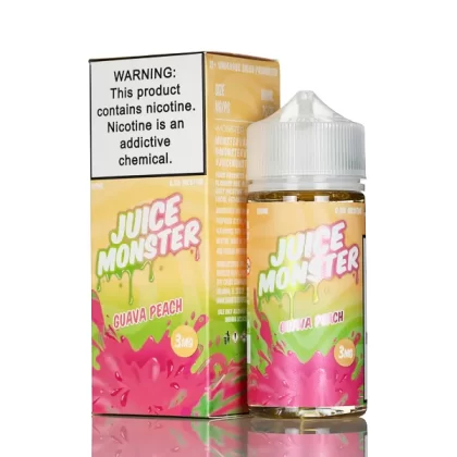 Juice Monster - Guava Peach - 100mL - 3mg