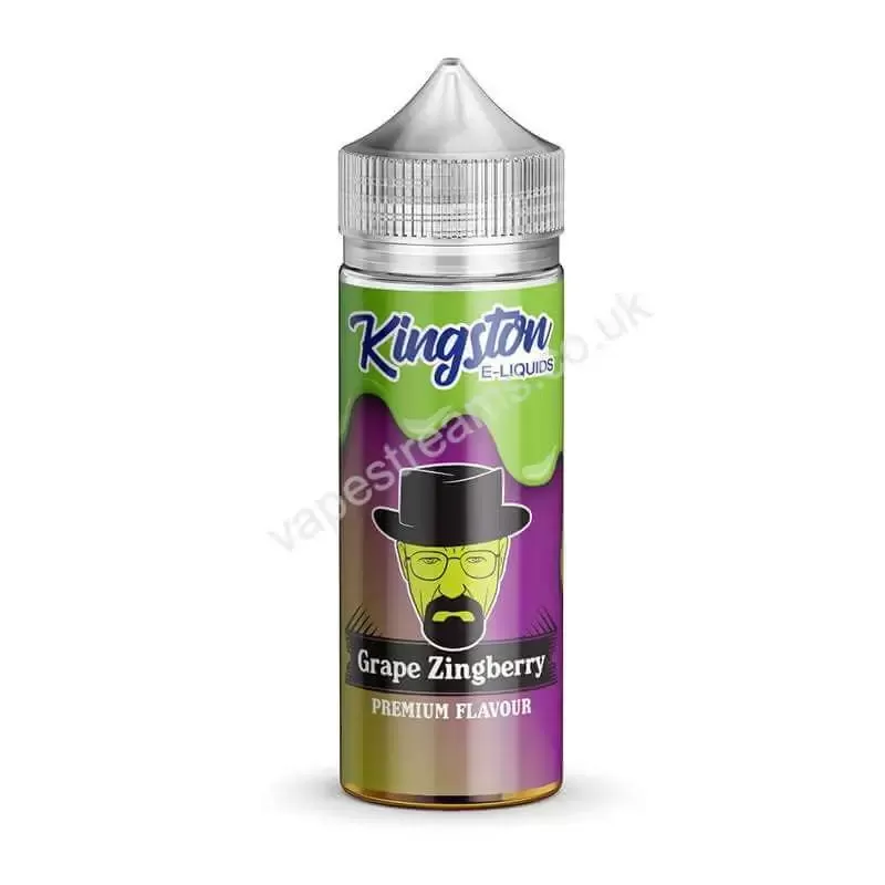 Grape Zingberry E-Liquid Shortfill by Kingston - Vapestreams Co