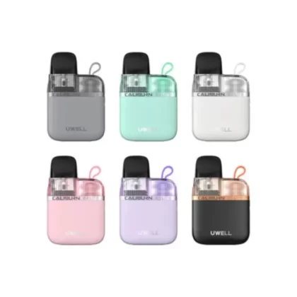 Uwell Caliburn G3 Lite Koko Pod Kit [CRC] - Color#PINK>CYAN>PURPLE>BASALT GRAY>PEARL WHITE>SPACE BLACK