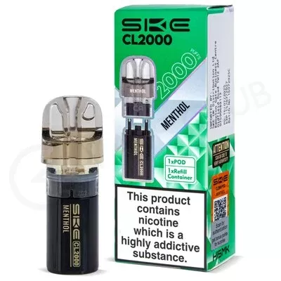 Menthol SKE CL2000 Refill Pods