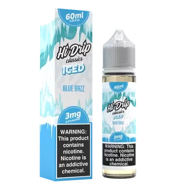 Blue Razz Iced by Hi-Drip Classics E-Liquid