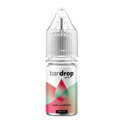 Apple Cranberry By Bar Drop Salts 10ml - Nicotine Strength#10mg (Salt)>5mg (Salt)>20mg (Salt) (D976A7)