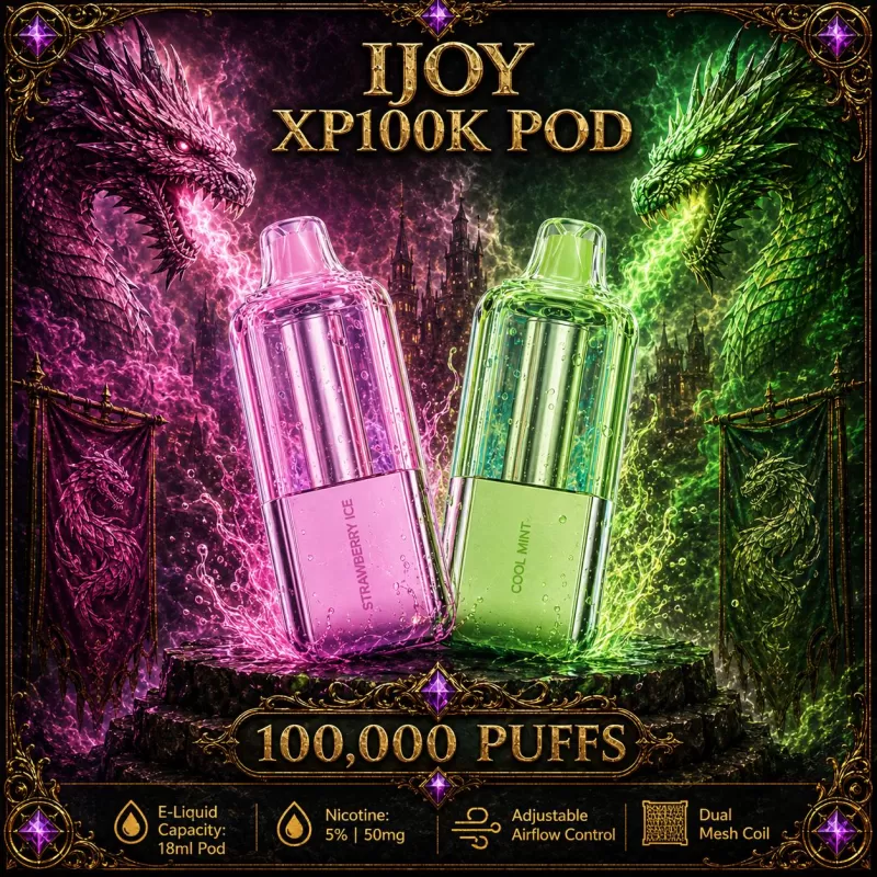 iJoy XP100K POD TEXAS COMPLIANT - Blueberry Watermelon
