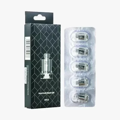 SMOK NORD Replacement Coils - 0.6ohm DC Dual Coil, 0.6ohm Mesh Pro