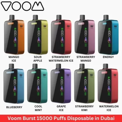Voom Burst 15000 Puffs Disposable in Dubai