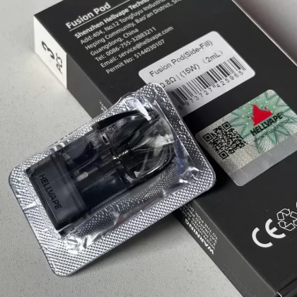 Hellvape Fusion R replacement pod cartridge 0.8 - 3pcs/pack