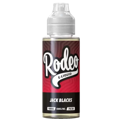 Rodeo Jack Blacks Short Fill - 100ml - NIC SALT SHOTS (+£1.99)